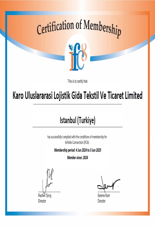 Karo Lojistik Uluslararası Lojistik Gıda Tekstil