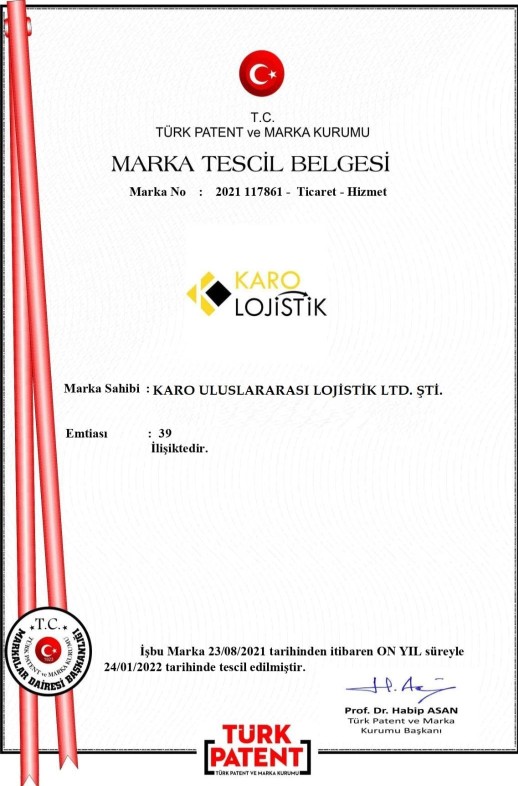 Karo Lojistik Uluslararası Lojistik Gıda Tekstil